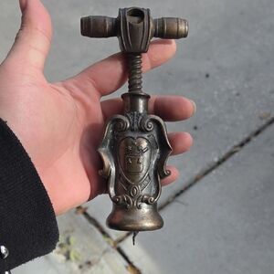 Vintage Bronze Corkscrew